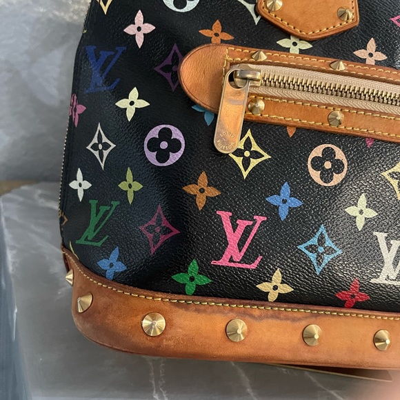 ‼️LOUIS VUITTON Murakami MULTICOLOUR ALMA BAG - Picture 3 of 14